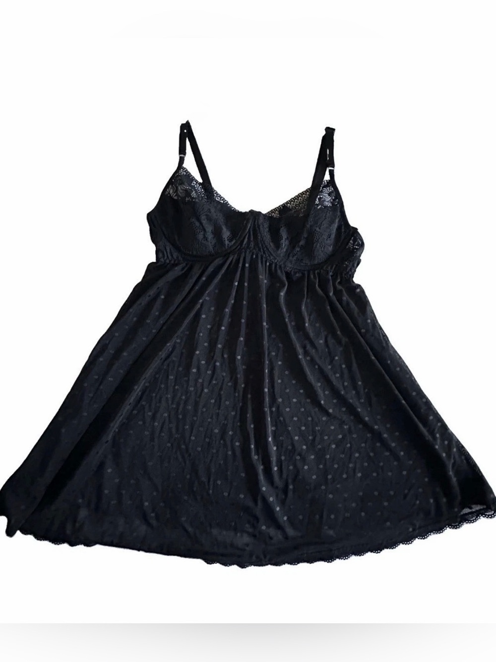 Seductivewear Cinema Etoile Babydoll Womens L Lace Mesh Top Whimsigoth Fairy